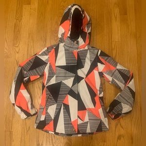 Aperture Outerwear Women’s Graphic Winter Coat Snowboarding Skiing size XS